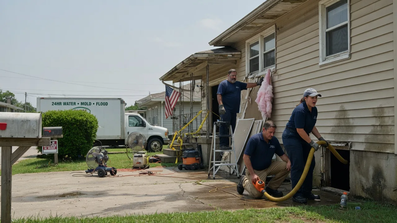Water Damage Repair in Peachland, NC near me